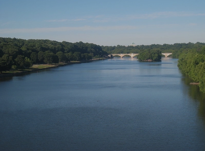 Schuylkill River in Fairmont Park, Philadelphia,Pennsylvania 