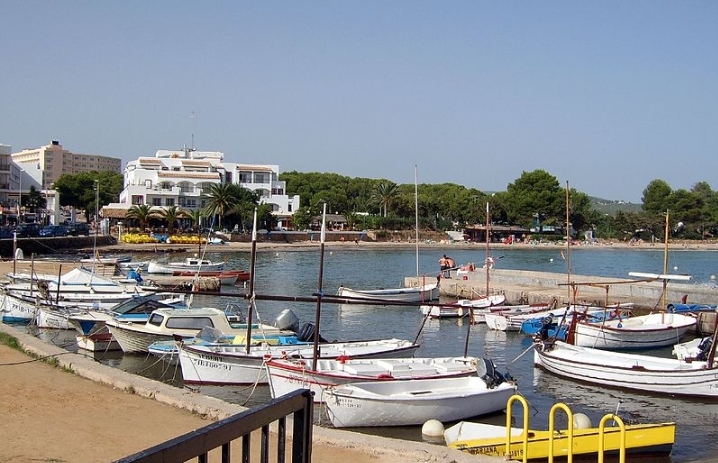 Es Cana Harbour and Beach 
