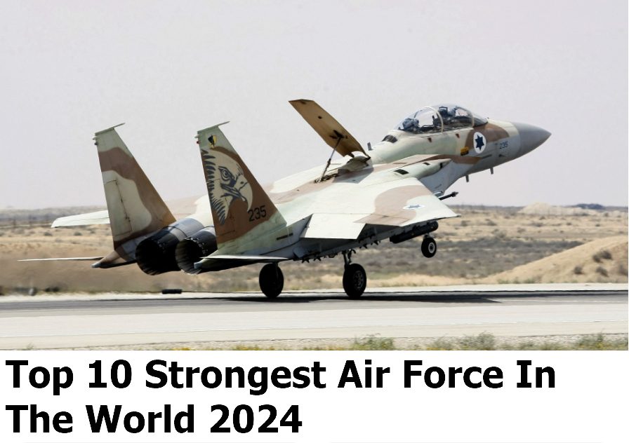 Top 10 Strongest Air Force In The World 2024