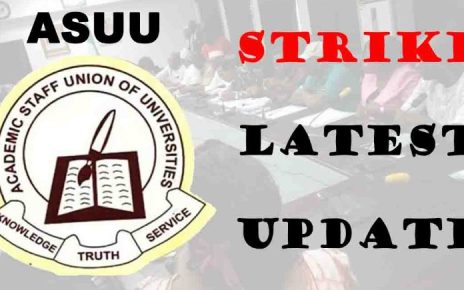 Latest Update On Asuu Strike Today