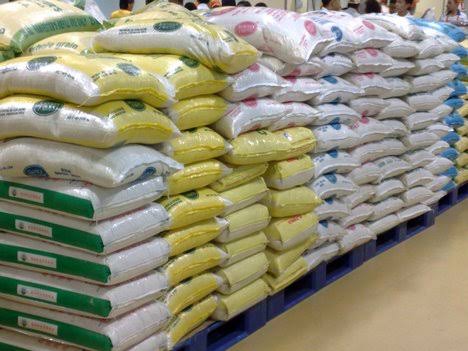 Prices of bag of rice in Nigeria